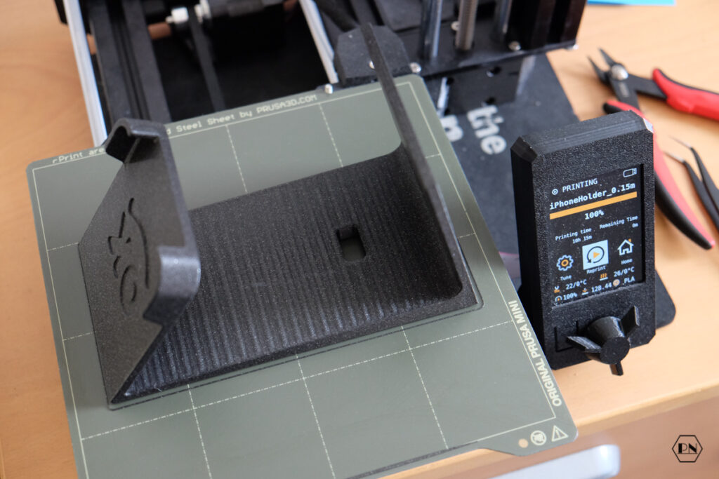 Prusa Mini+ 3Dprinter in gebruik